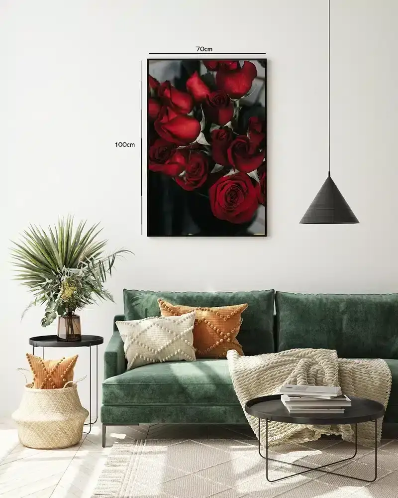 Røde Rosers Nærhed Plakat