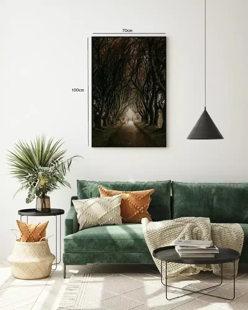 Vridede Bøgetræers Tunnel Plakat
