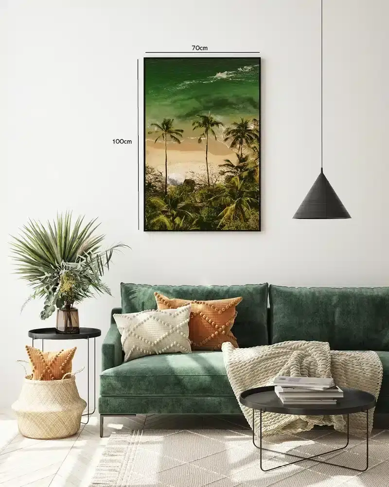 Tropisk Strandidyl Plakat
