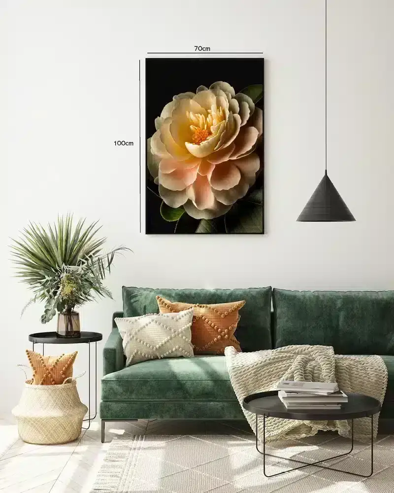 Blid Camellia Blomst Plakat