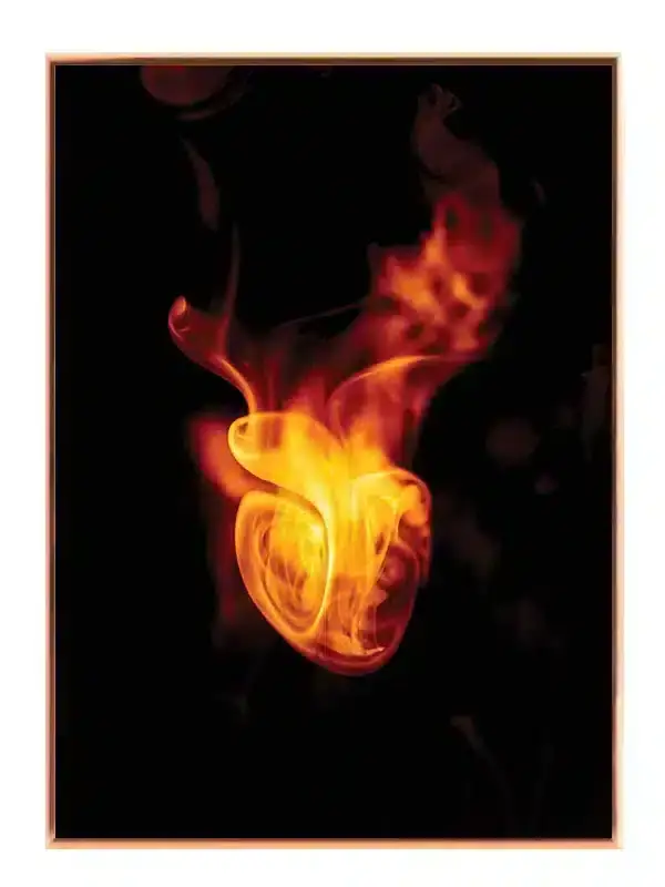 Flammens Dans Plakat