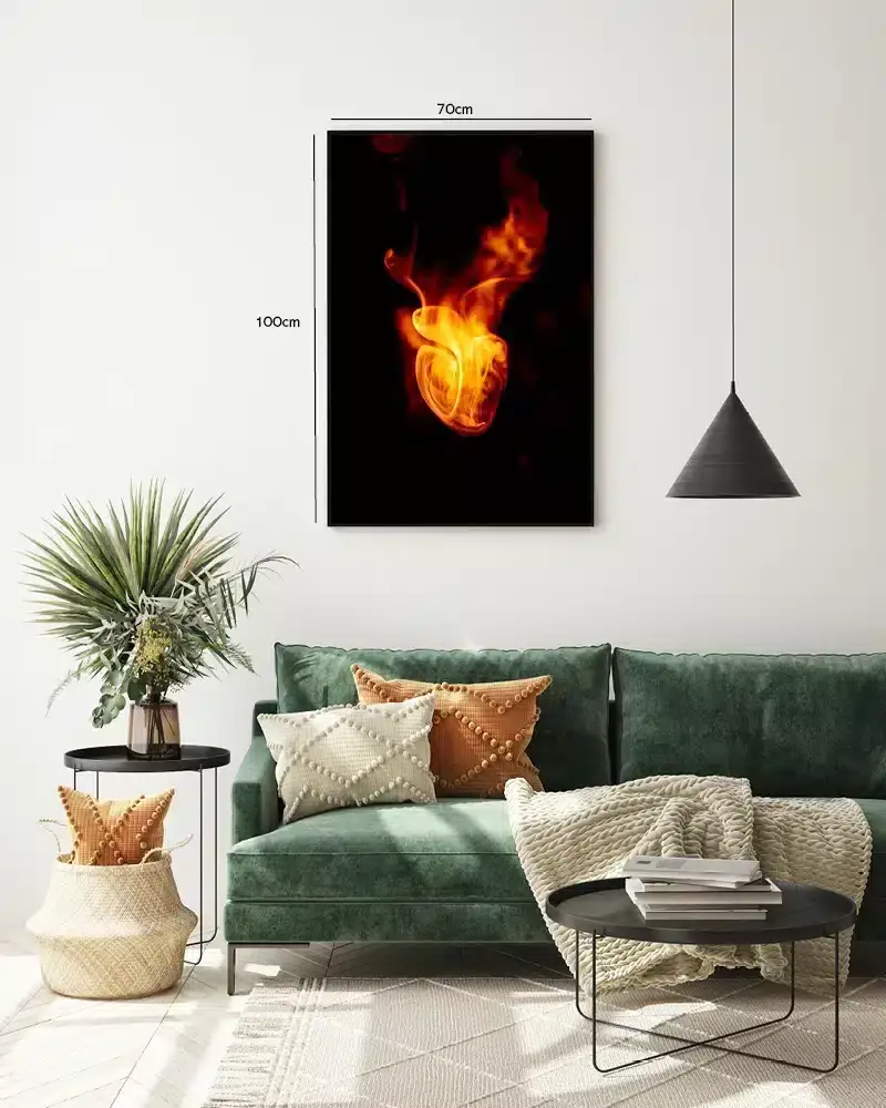 Flammens Dans Plakat