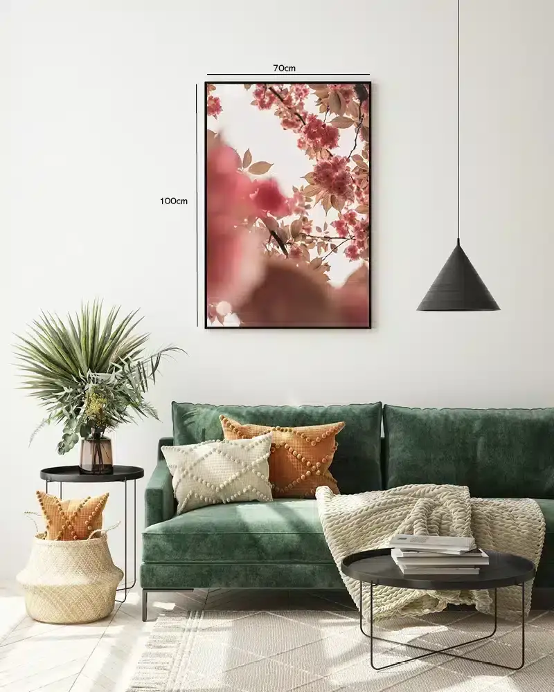 Kirsebærblomster i Blødt Lys Plakat