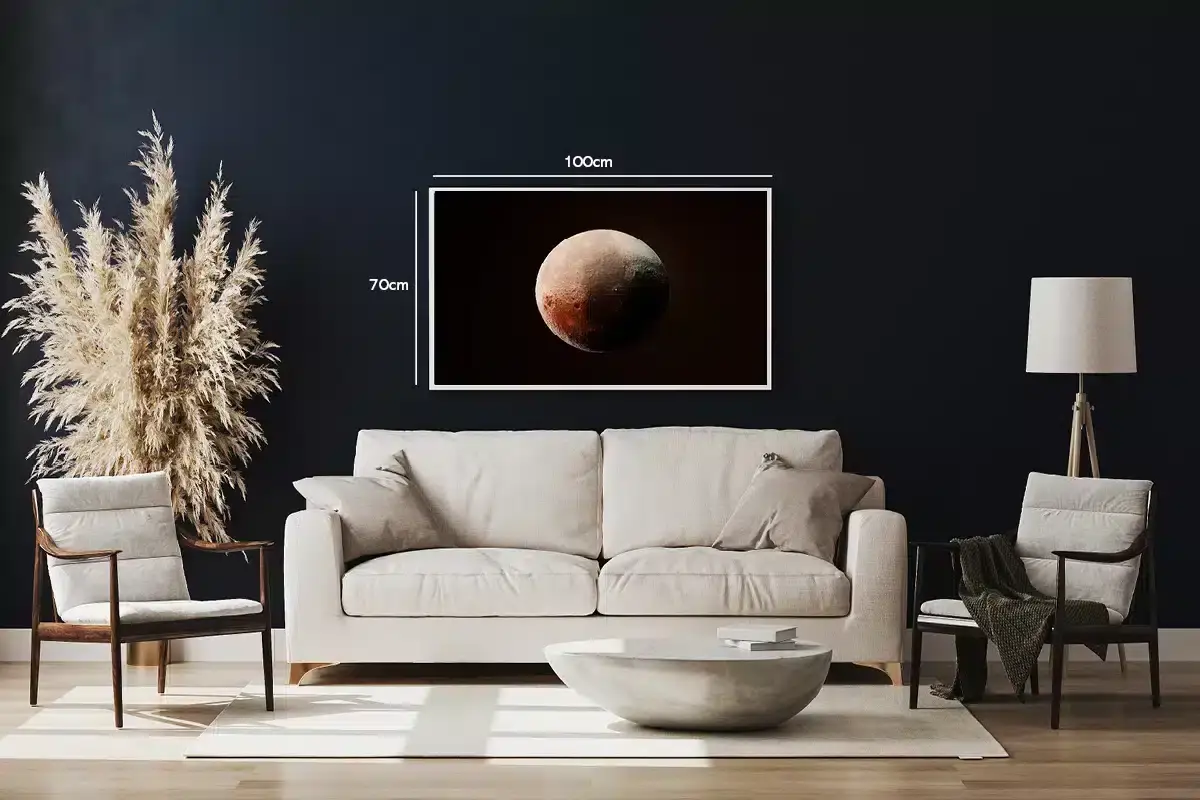 Tekstureret Stenet Kugle Plakat