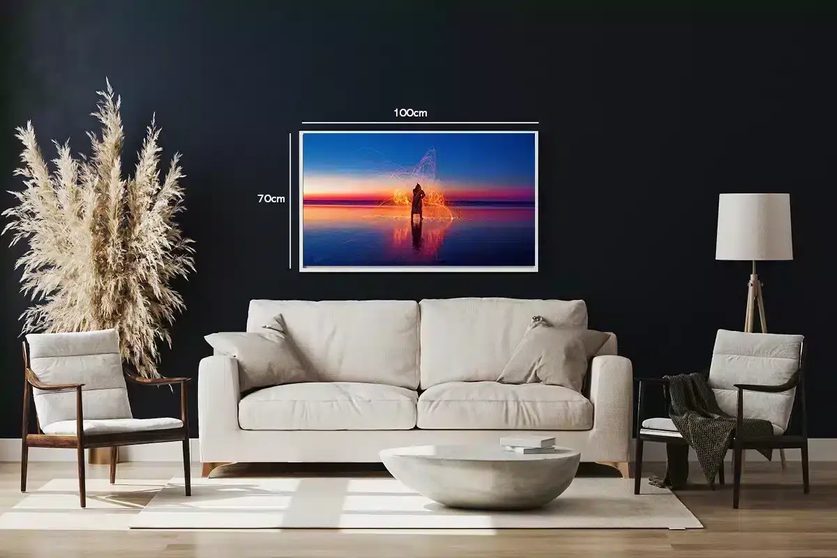 Ildleg Ved Kysten Plakat
