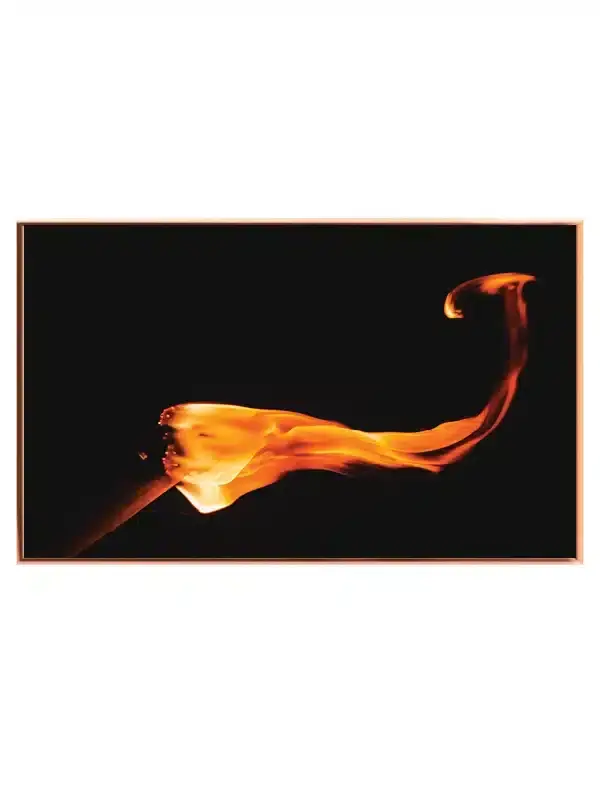 Flamme i Bevægelse Plakat