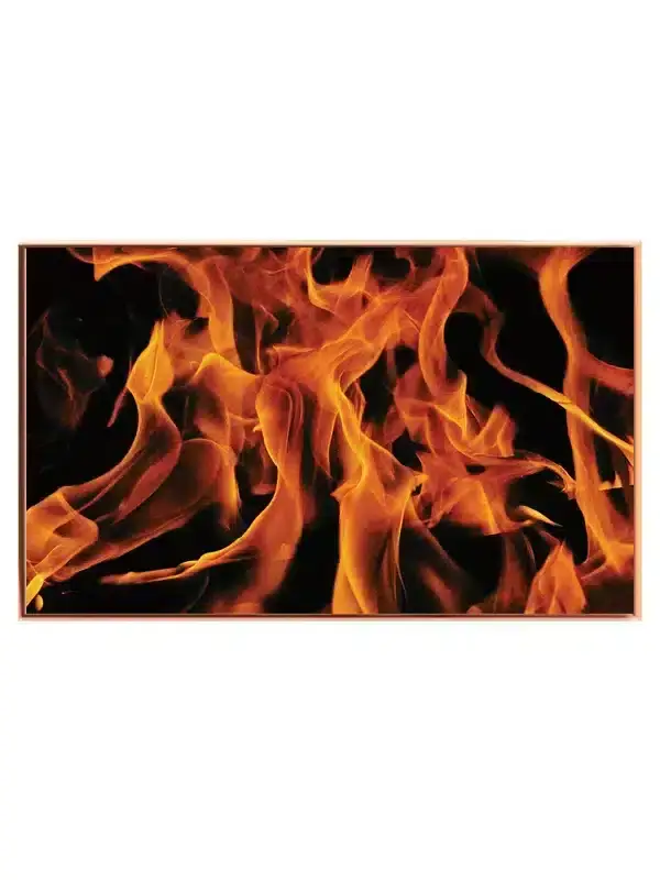 Flammer i Bevægelse Plakat