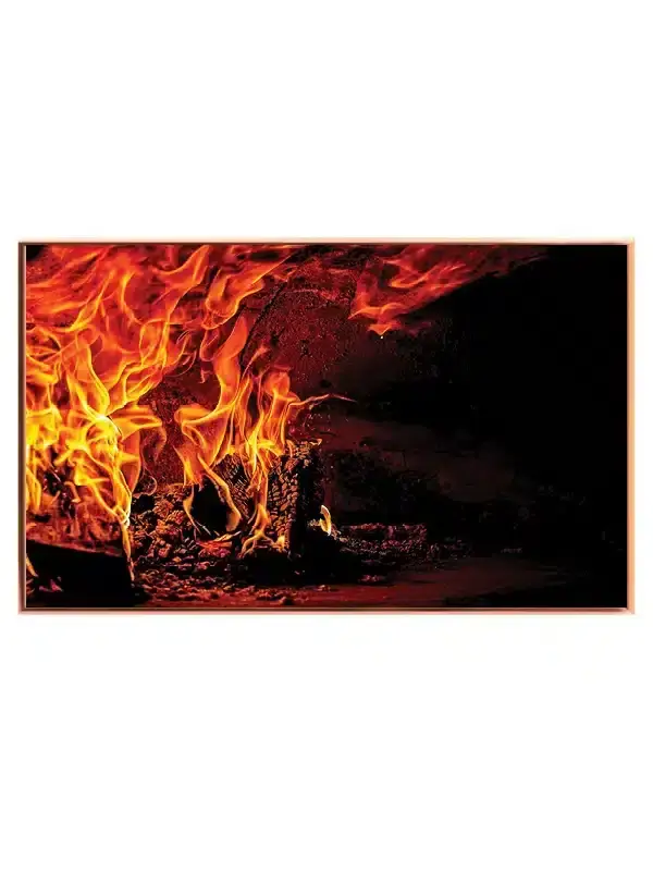 Flammer og Træglød Plakat
