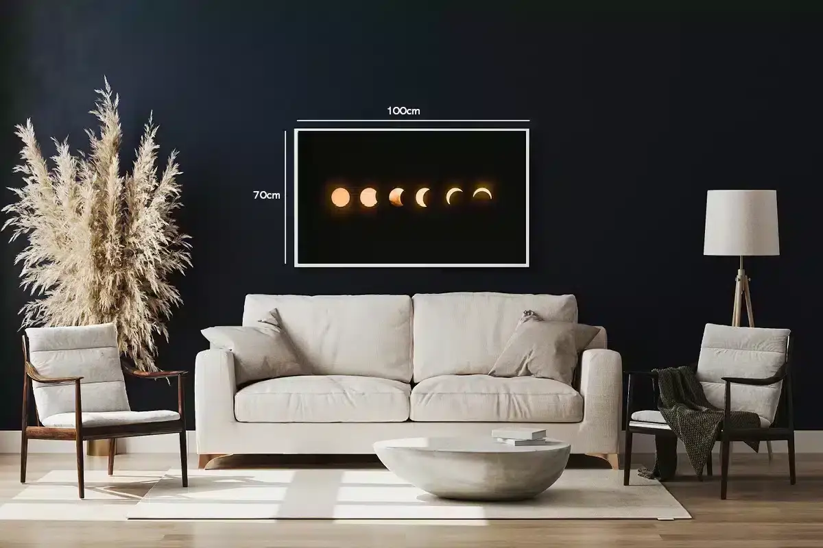 Sekvens af Solformørkelse Plakat