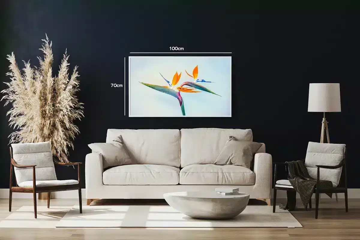 Paradisiske Blomster Detalje Plakat