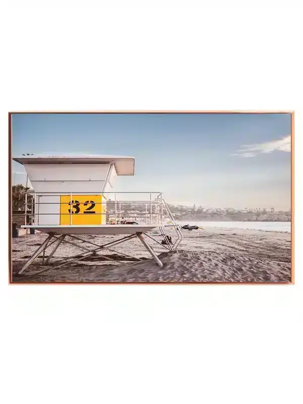 Strandens Livreddertårn Plakat