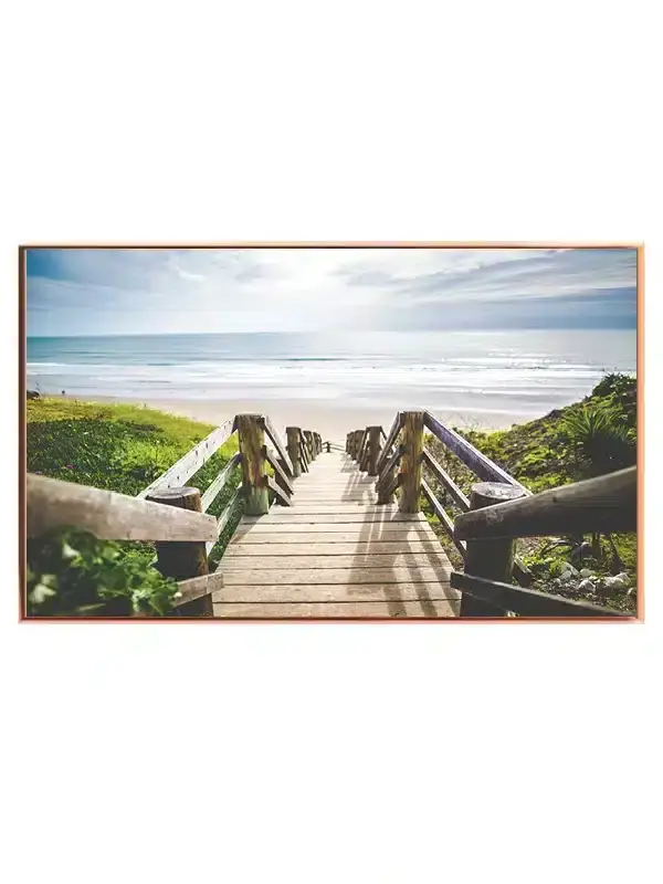 Trappe til Strandkanten Plakat