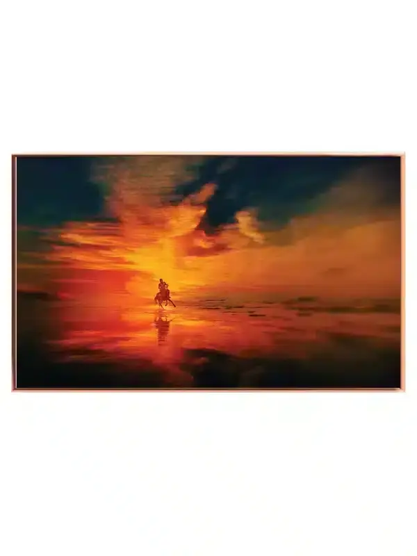 Ridetur I Solnedgang Plakat