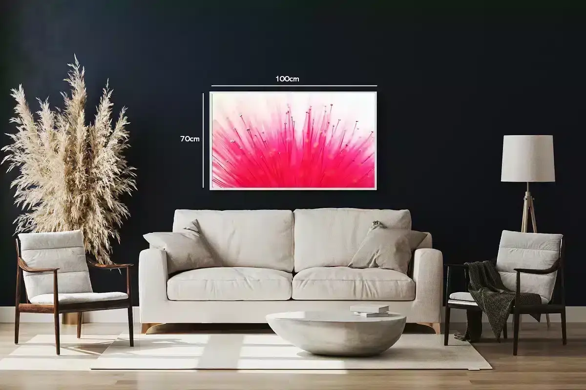 Pink Blomsterstøvdragere Plakat