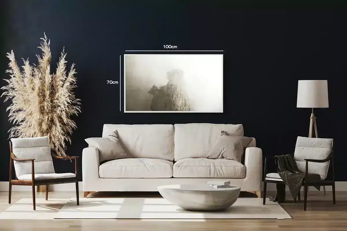 Tåget Klippefremspring Plakat