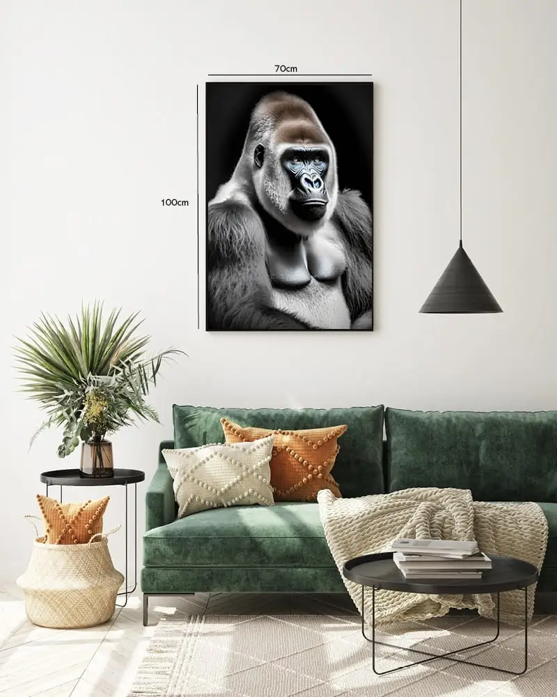 Silverback Gorilla Plakat