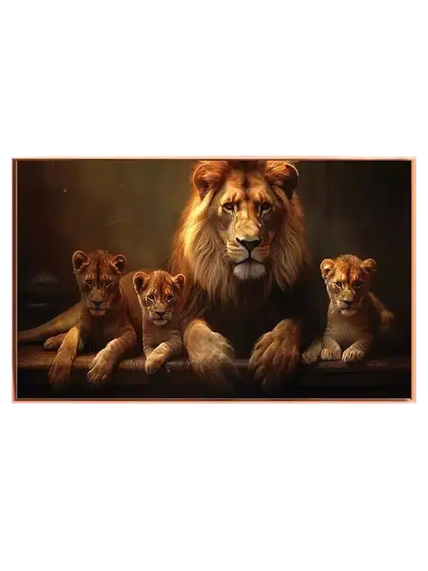 Lion Family Plakat