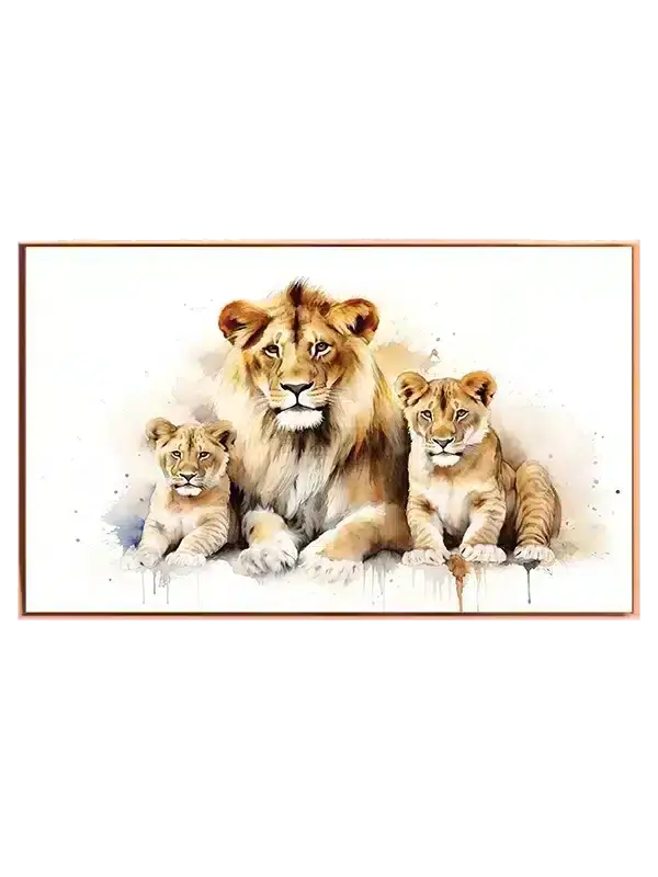 Lion Family No1 Plakat