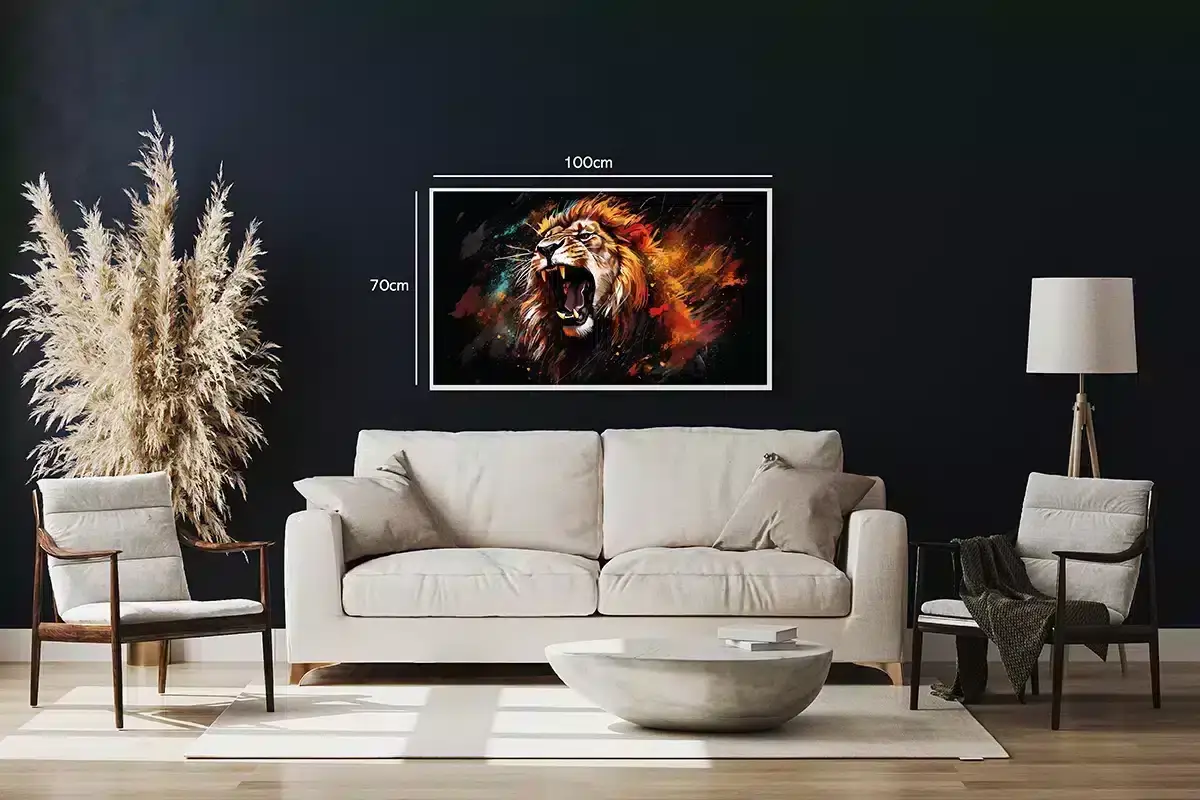 Lion Roar Plakat