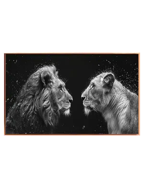 Lion Pair Plakat