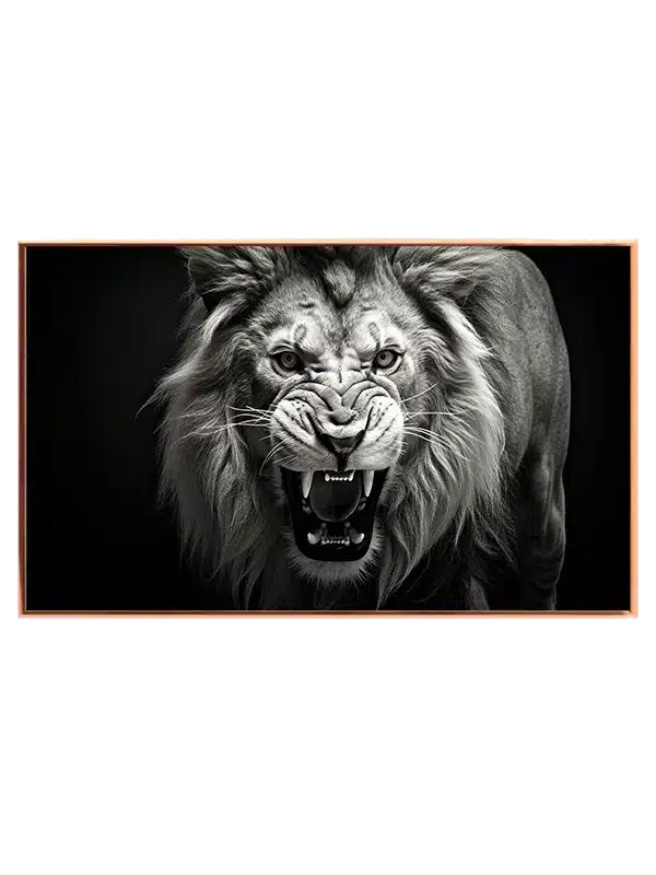 Lion Roaring Plakat