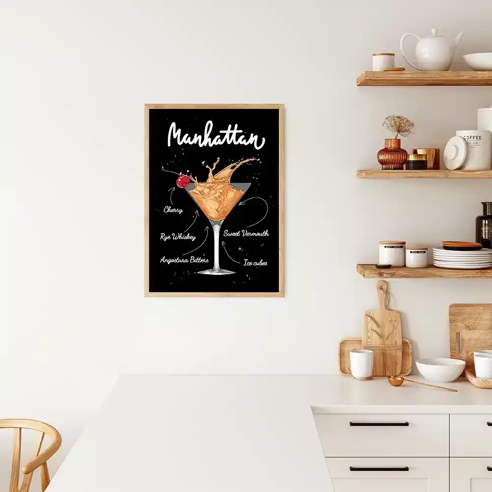 Røg Og Glas Plakat
