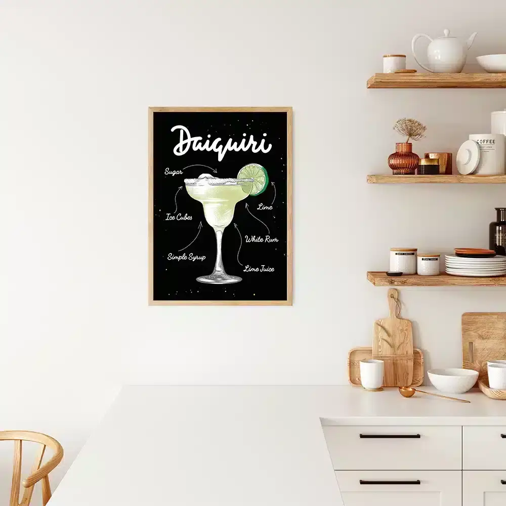 Lysende Dråber Plakat
