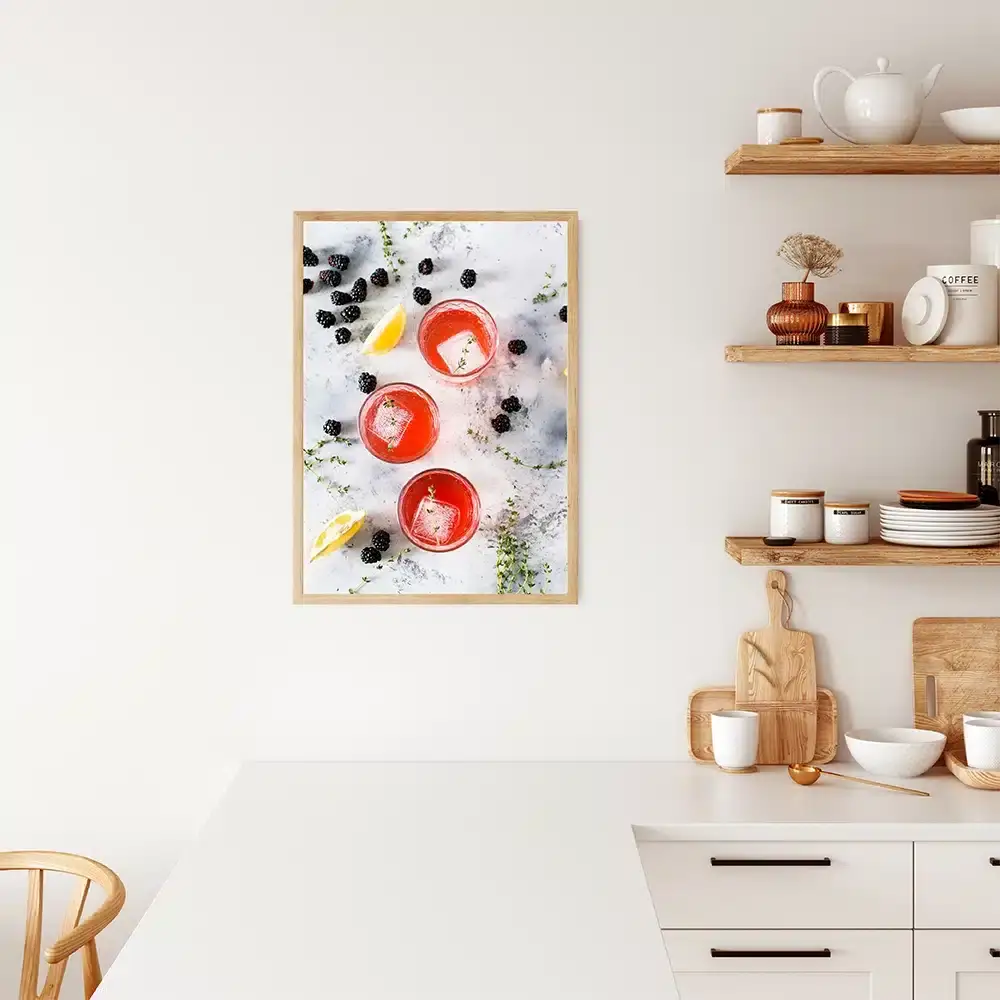Bær Og Citrus Plakat