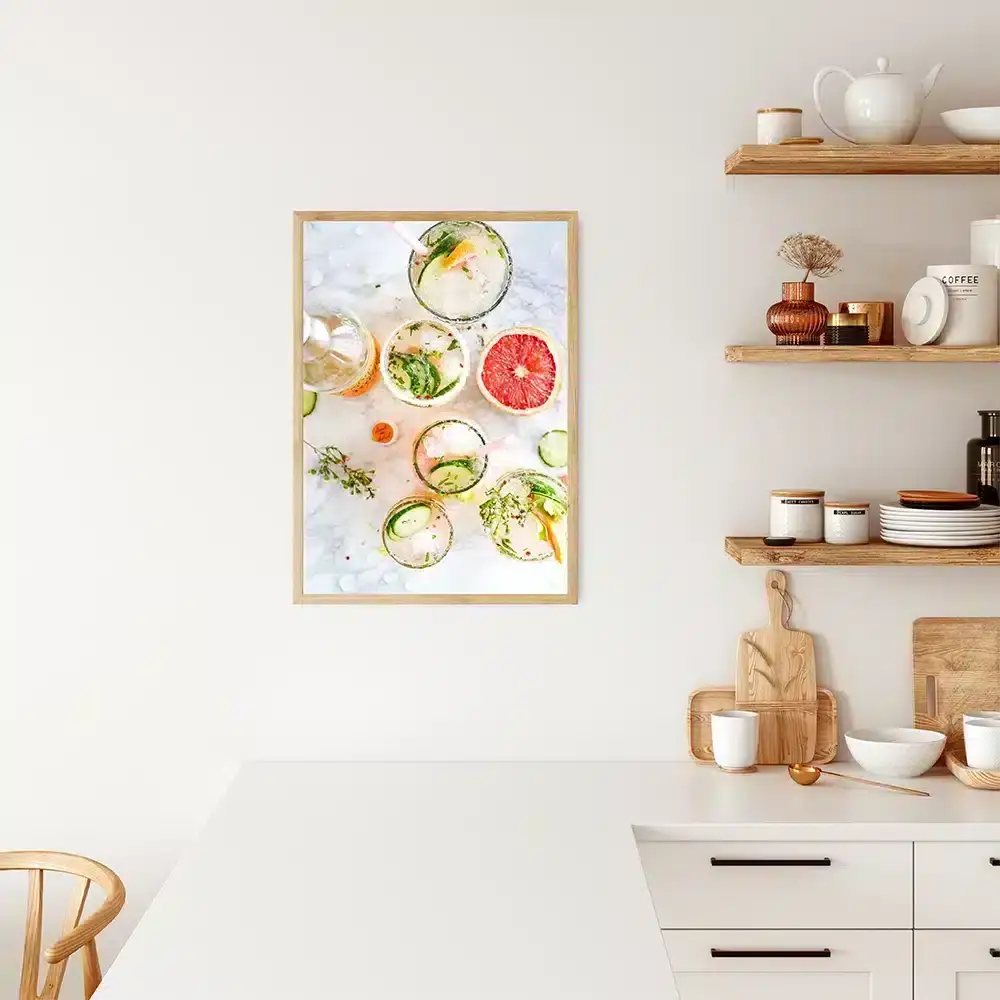 Forfriskende Cocktails Plakat