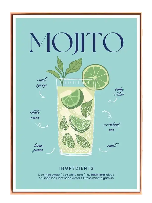 Mojito Plakat