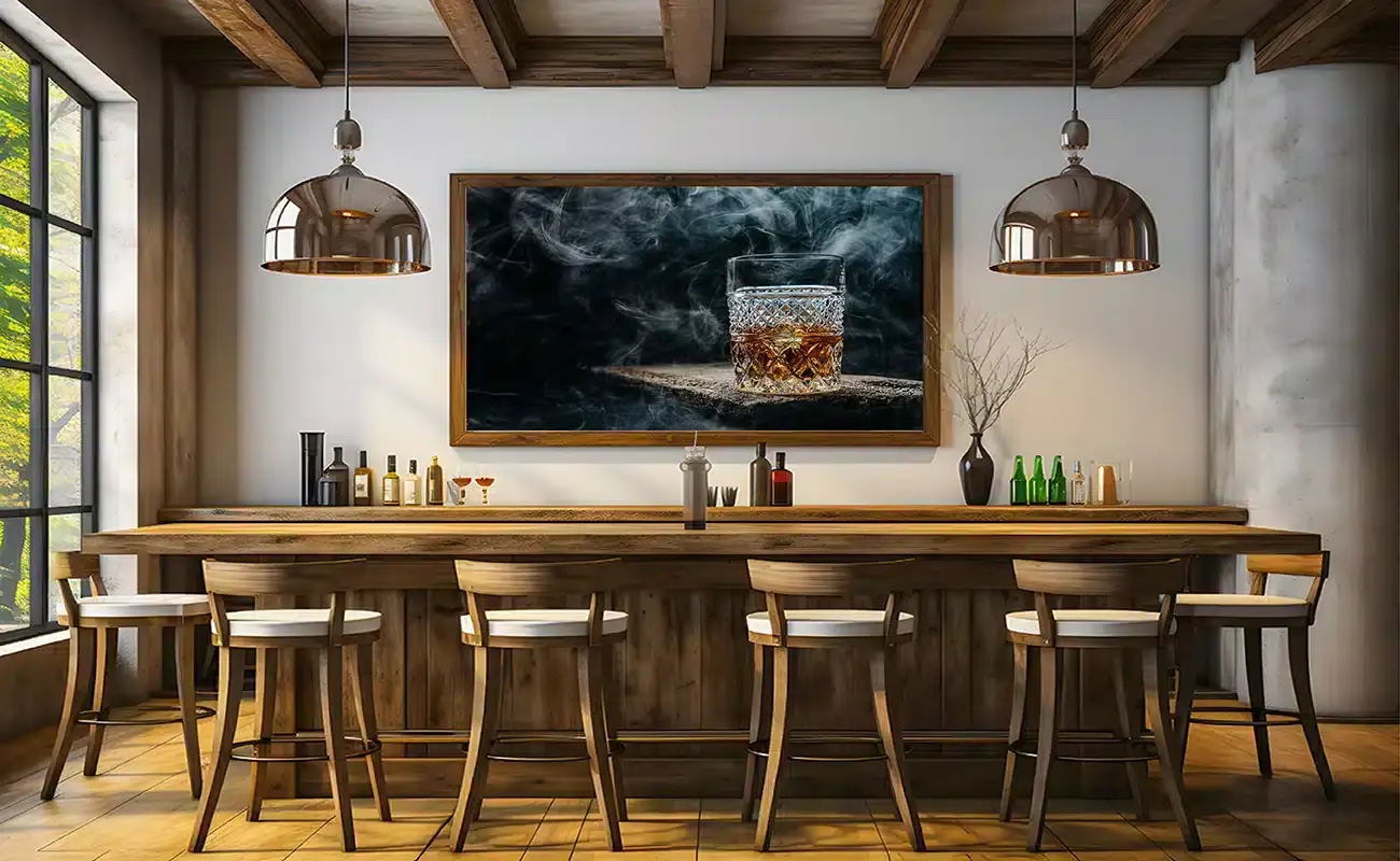 Røget Elegance Plakat