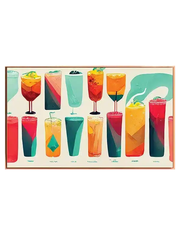 Colorful Cocktails Plakat