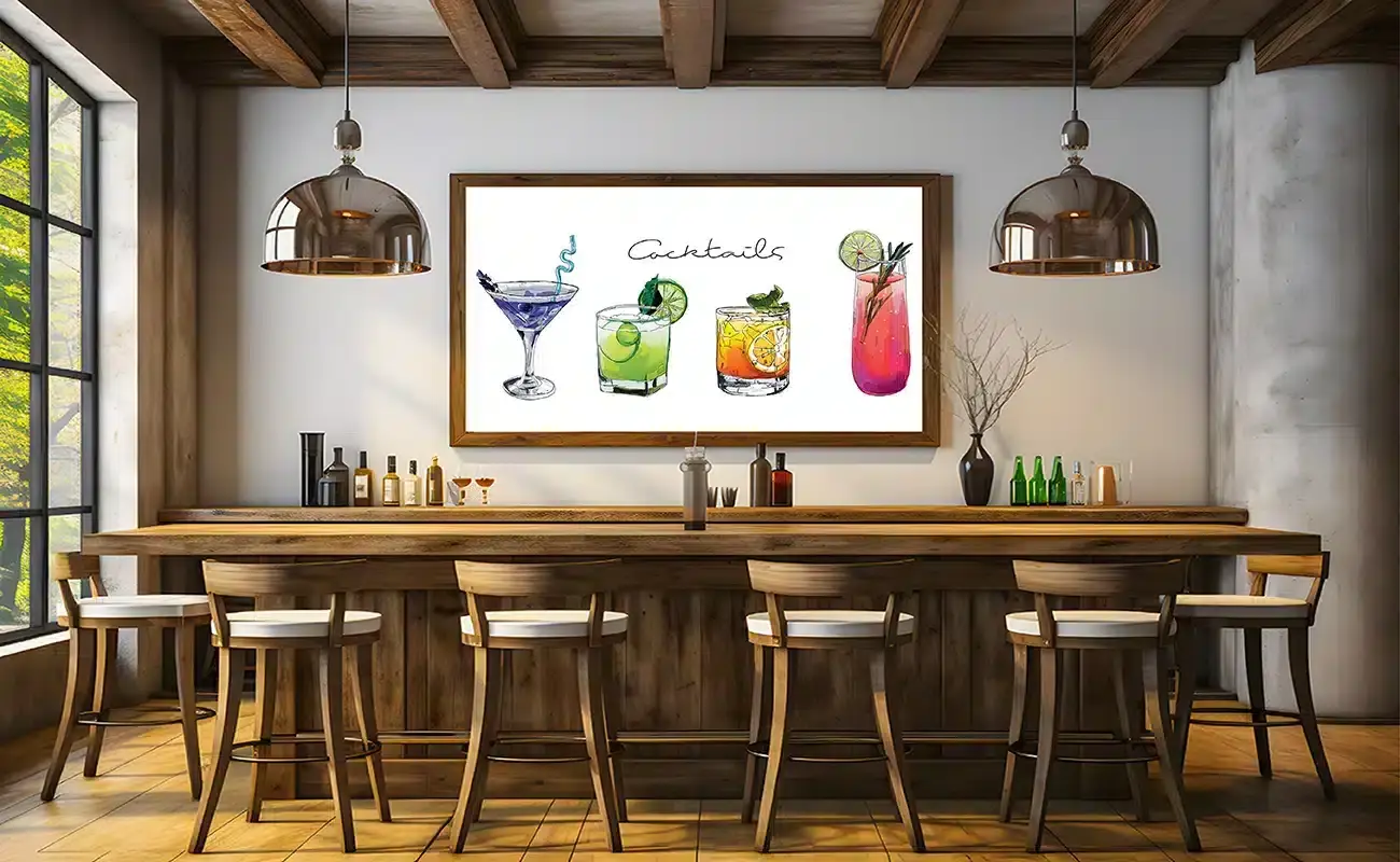 Farver I Glas Plakat