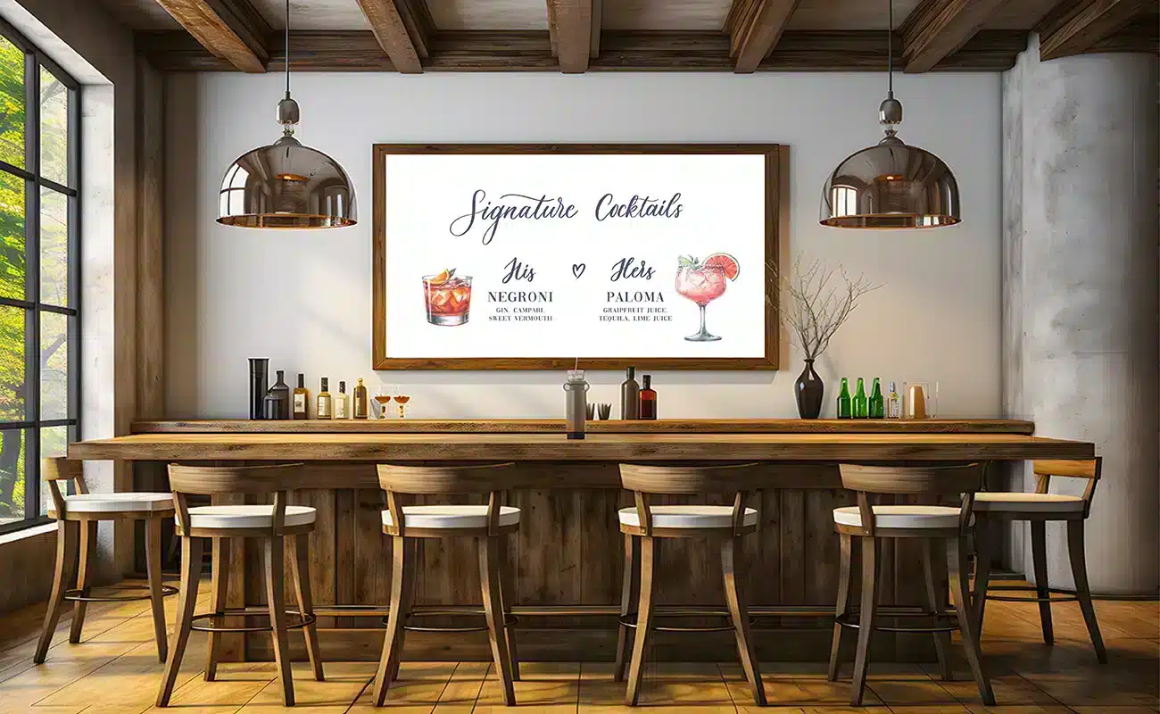 Signature Cocktails Plakat