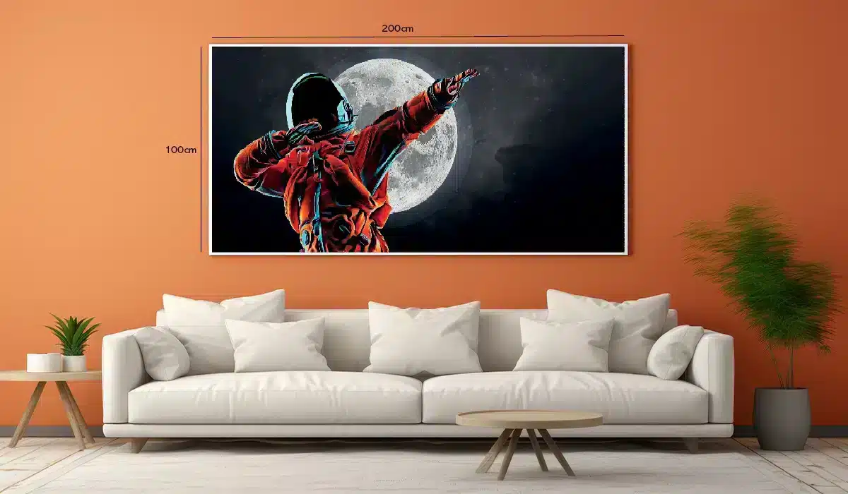 Cosmic Dab Astronaut Plakat