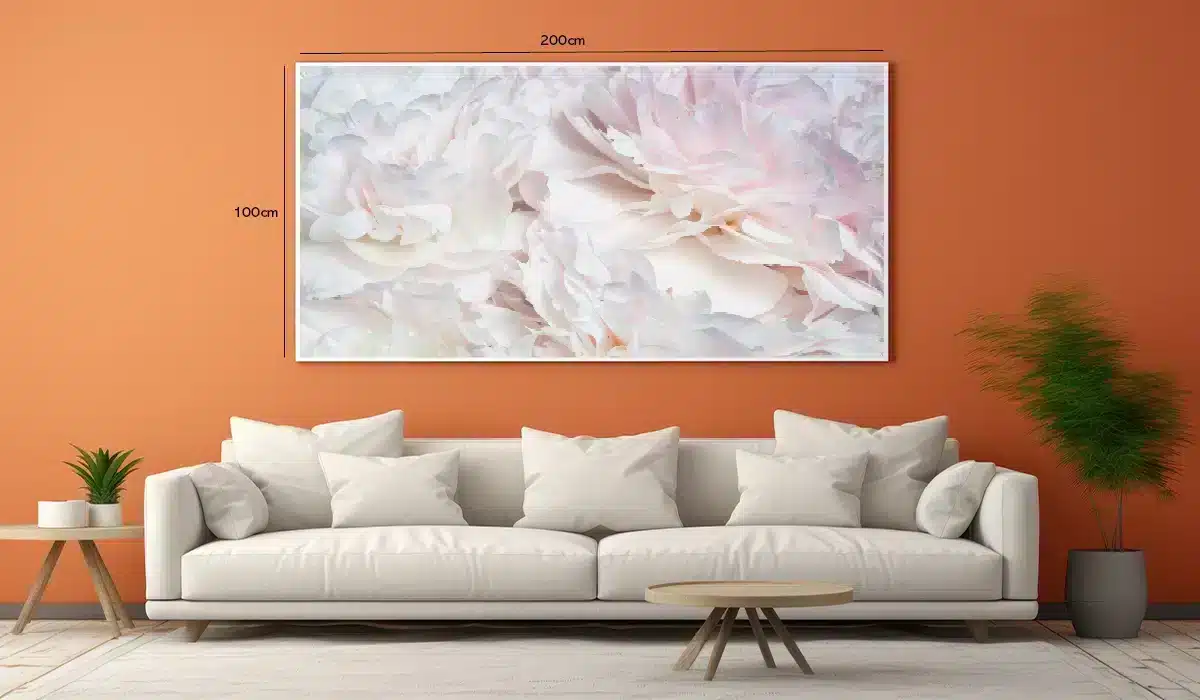Delicate Petal Layers Plakat