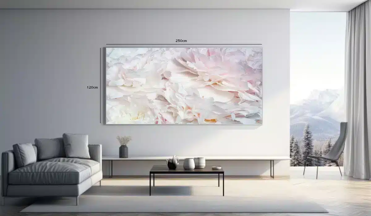 Delicate Petal Layers Plakat
