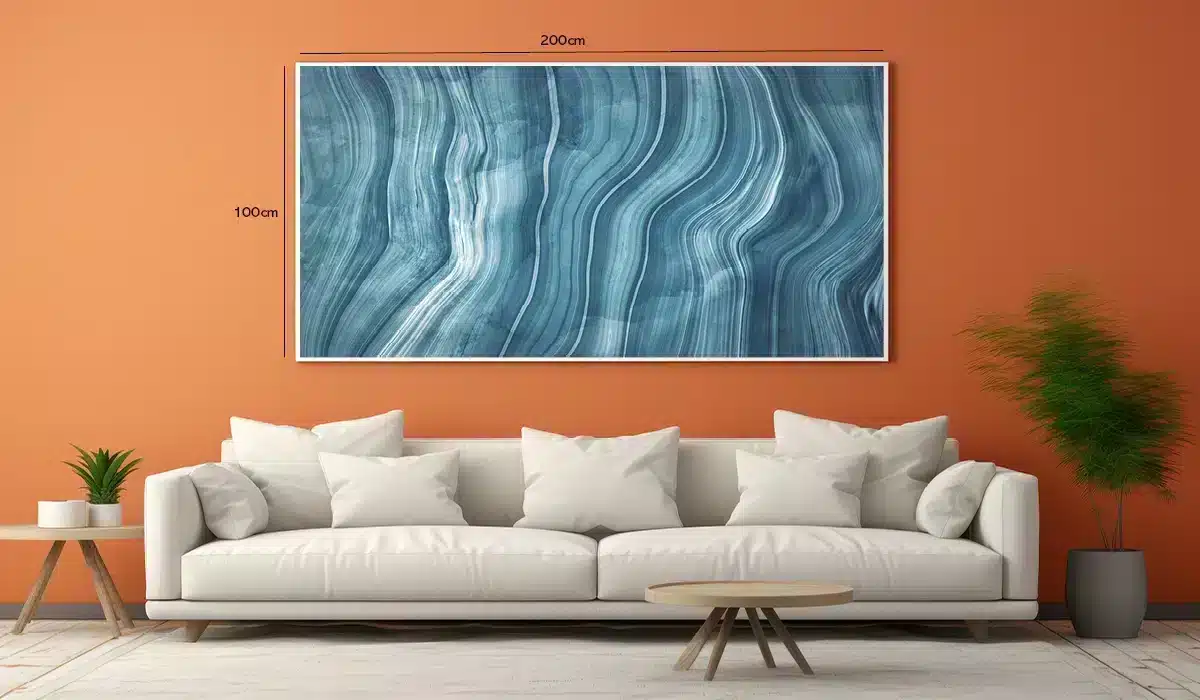 Cerulean Vein Layers Plakat