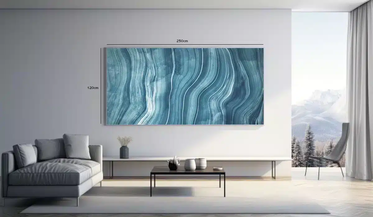 Cerulean Vein Layers Plakat