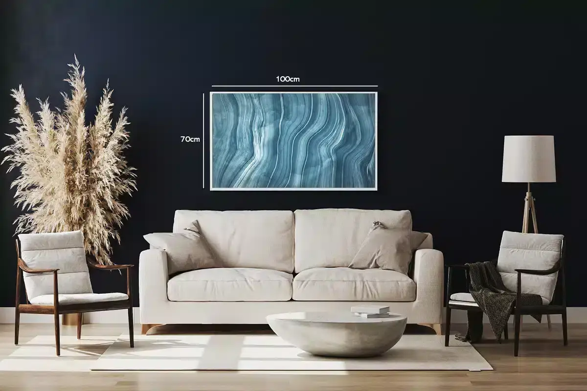 Cerulean Vein Layers Plakat