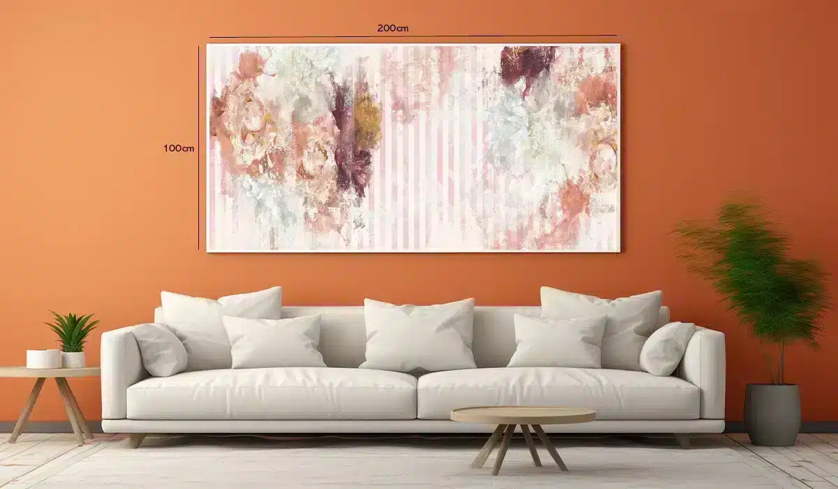 Blush Floral Veil Plakat