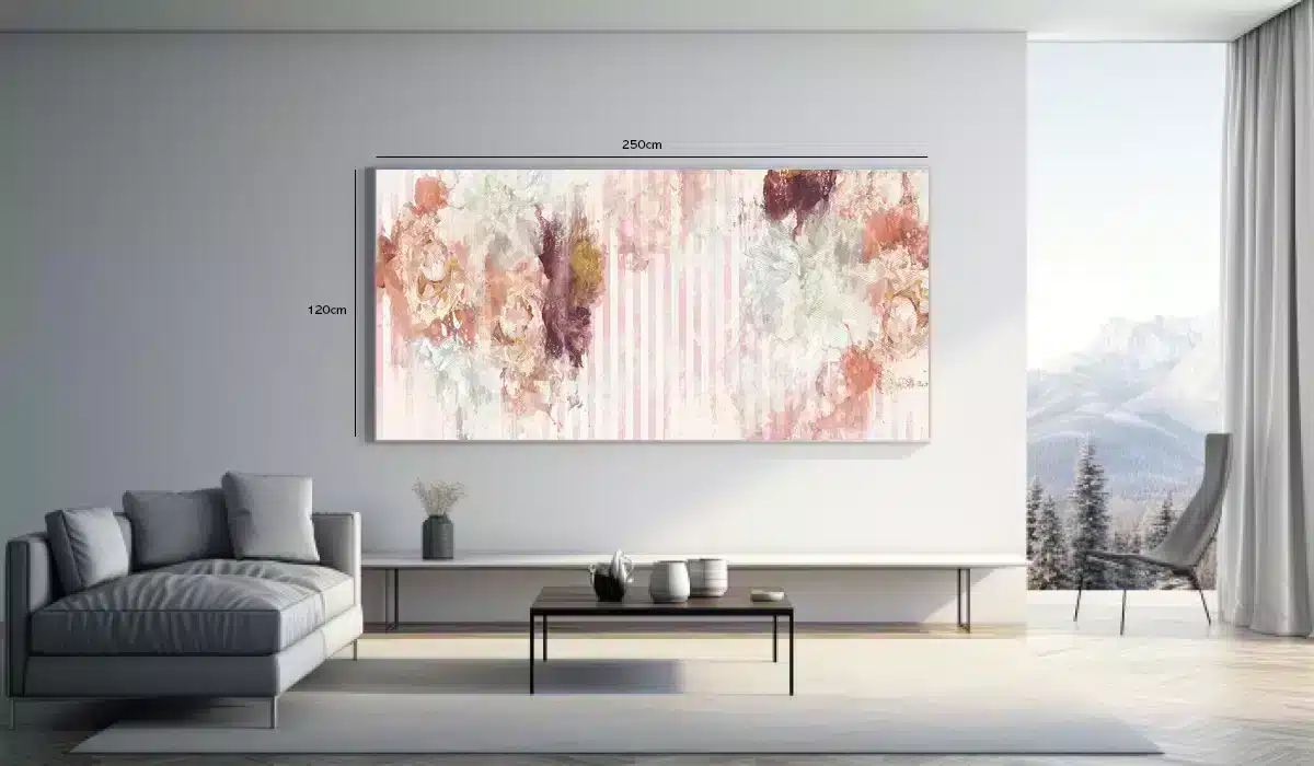 Blush Floral Veil Plakat
