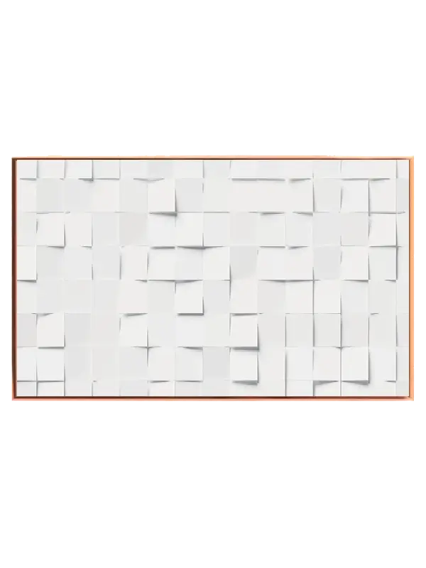Folded Grid Texture Plakat