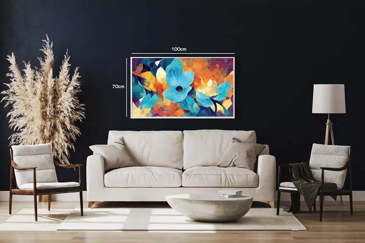 Azure Bloom Fusion Plakat