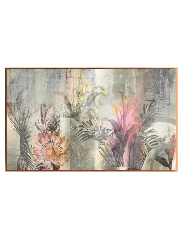 Faded Tropical Bloom Plakat