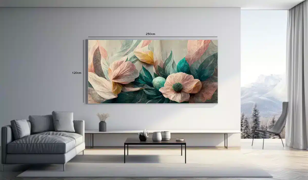 Whispering Petal Layers Plakat