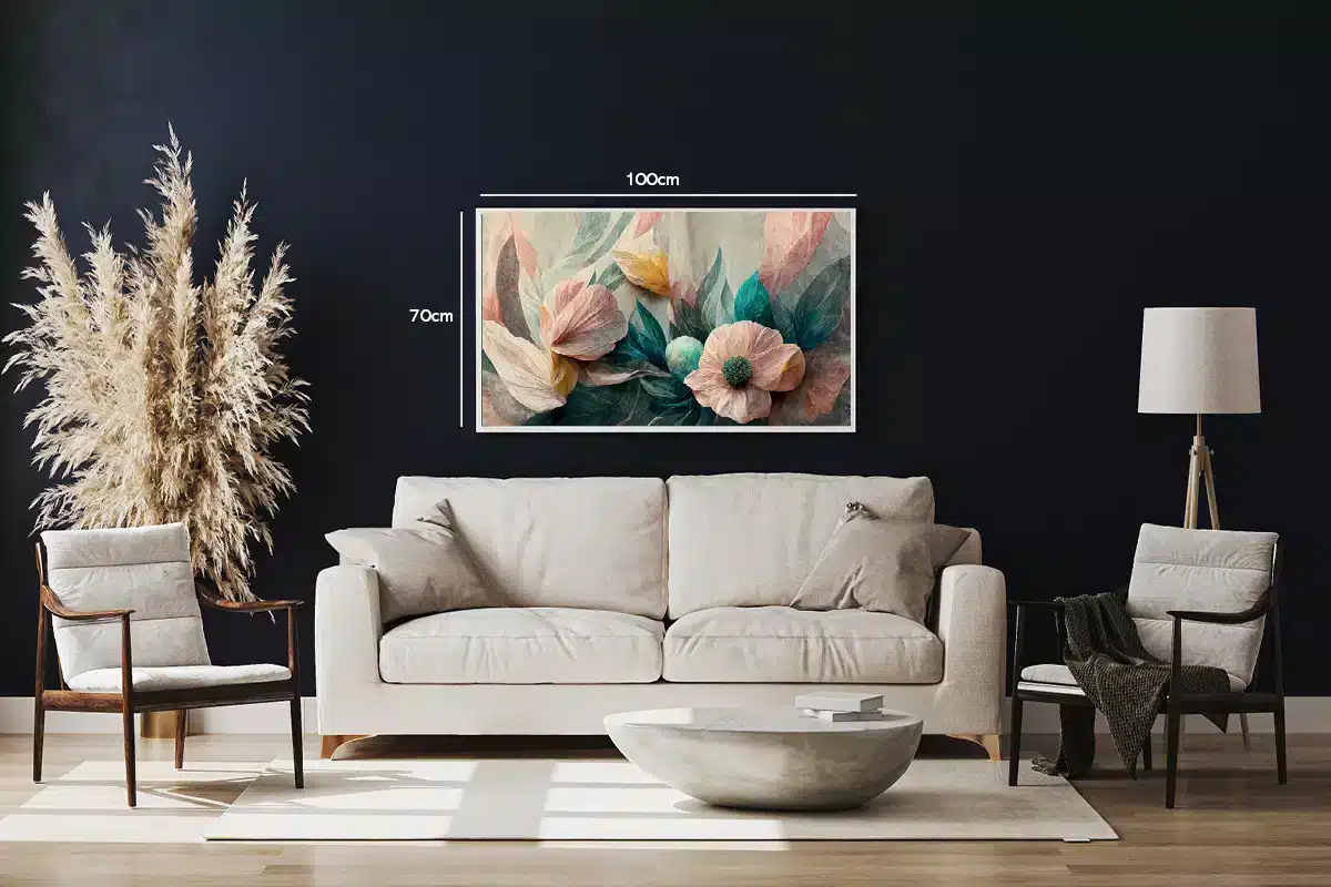 Whispering Petal Layers Plakat