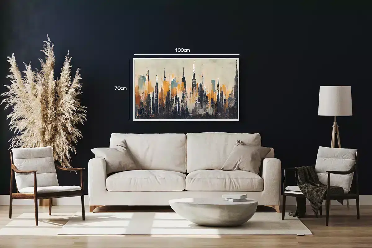 Urban Veins Skyline Plakat