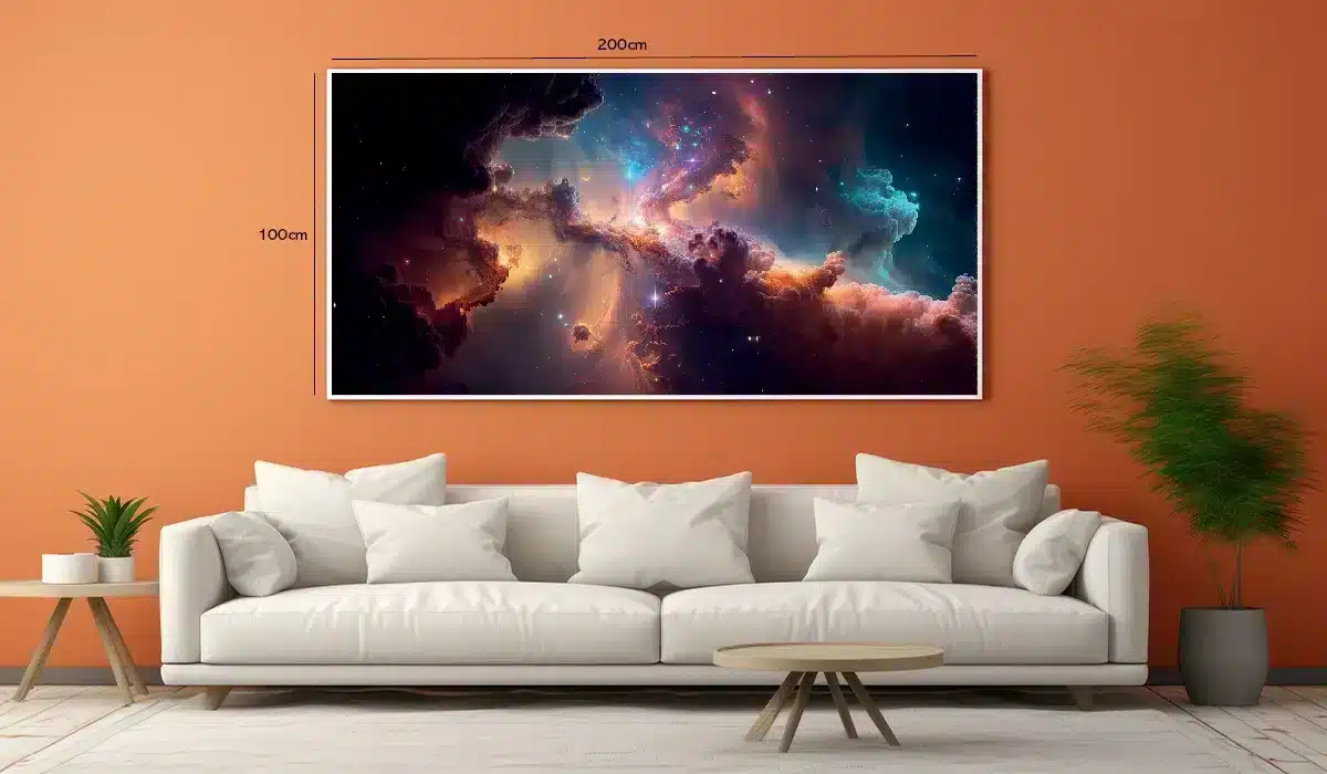 Celestial Flame Veins Plakat