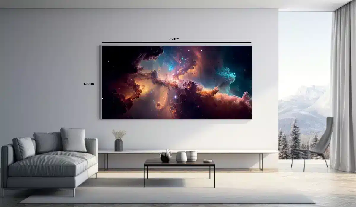 Celestial Flame Veins Plakat